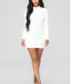 FashionNob Beverly Hills Babe Dress - White Influencer Looks