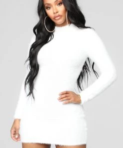 FashionNob Beverly Hills Babe Dress - White Influencer Looks