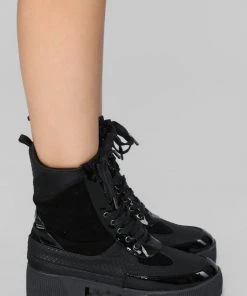 Fashion Nova Best Sellers On What Grounds Platform Bootie - Black 14 Fashion Nova Best Sellers On What Grounds Platform Bootie - Black