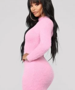 FashionNob Influencer Looks Beverly Hills Babe Dress - Pink