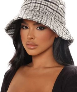 FashionNob Caught Feelings Bucket Hat - Black Best Sellers 9 FashionNob Caught Feelings Bucket Hat - Black Best Sellers