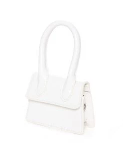 Mysite Cute And Chic Mini Bag - White 7 Mysite Cute And Chic Mini Bag - White