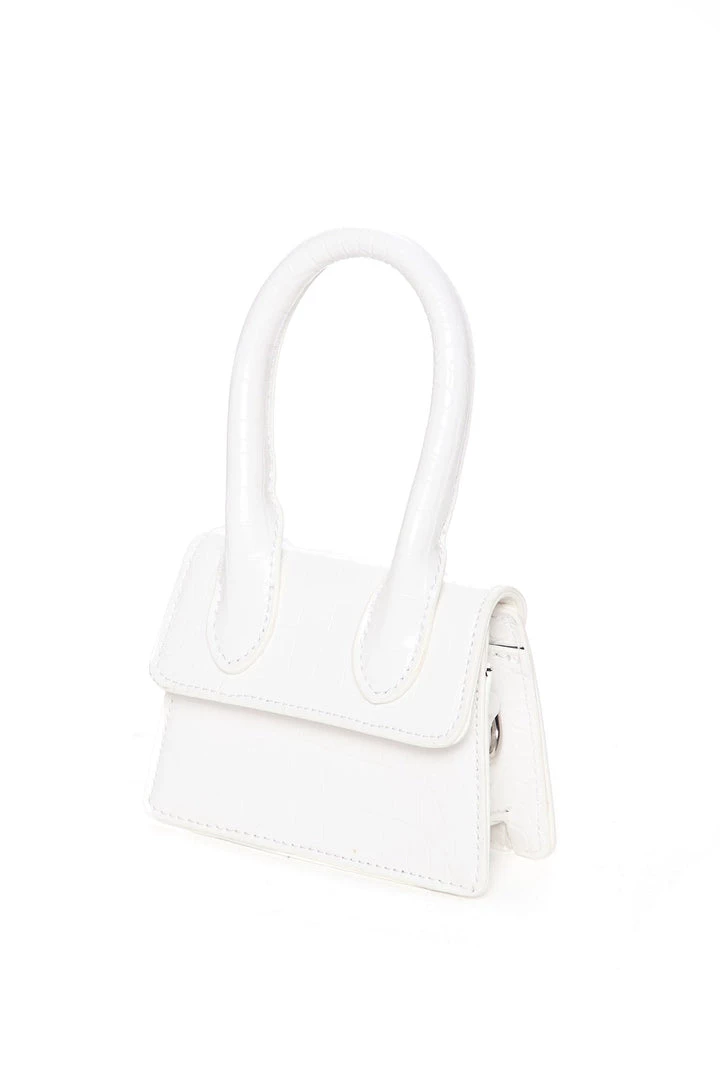 Mysite Cute And Chic Mini Bag - White 4 Mysite Cute And Chic Mini Bag - White