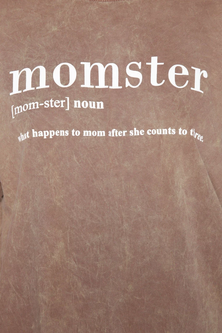 Fashion Nova Teddies & Babydolls Define Momster Tunic Top - Brown 5 Fashion Nova Teddies & Babydolls Define Momster Tunic Top - Brown