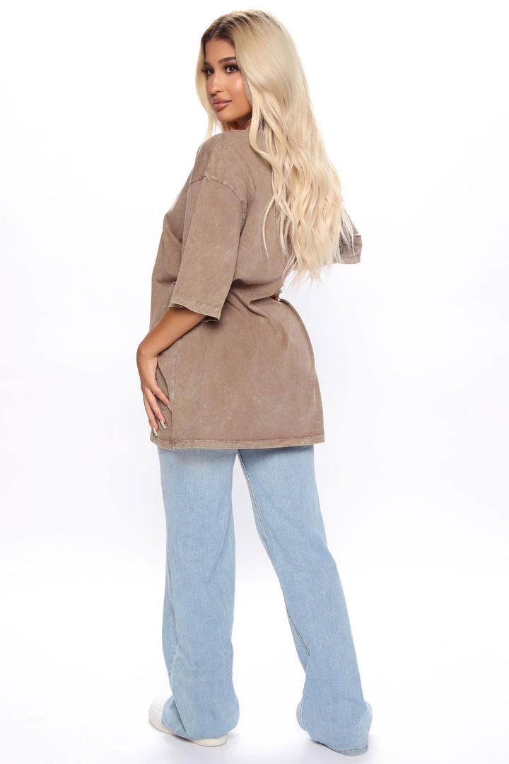 Fashion Nova Teddies & Babydolls Define Momster Tunic Top - Brown 4 Fashion Nova Teddies & Babydolls Define Momster Tunic Top - Brown