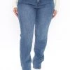 Fashion Nova Keep It Classy Tapered Mom Jeans - Dark Wash