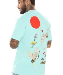 Mysite New Today Loyalty Short Sleeve Tee - Mint 17 Mysite New Today Loyalty Short Sleeve Tee - Mint
