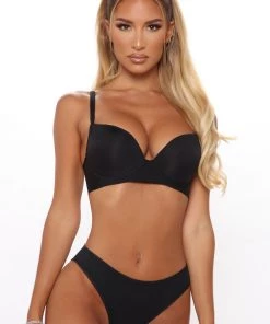 Mysite Perfect Fit Cotton Bikini Panty - Black
