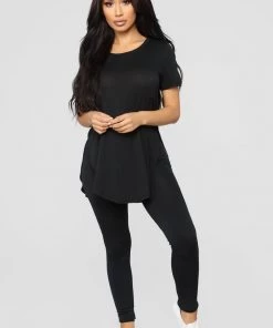 Mysite Laid Back Tee - Black