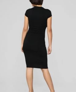 Fashion Nova Influencer Looks Jojo Dress - Black