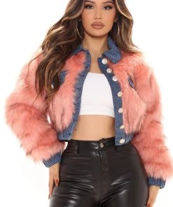 Fashion Nob Give Me What I Want Jacket - Pink