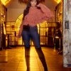 Fashion Nova Missing You Sometimes Fringe Sweater - Rust Teddies & Babydolls