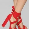 Mysite Plot Twist Heel - Red New Today