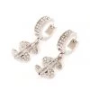 Fashion Nova New Today Dollar Sign Earring Set - Silver
