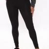 FashionNob Teddies & Babydolls Brooke Leggings - Black