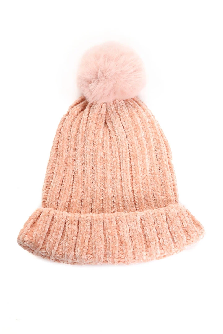 FashionNob Aspen For The Weekend Beanie - Blush 2 FashionNob Aspen For The Weekend Beanie - Blush