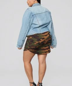 Fashion Nob Denim Craze Jacket - Light Wash