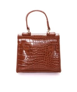 Fashion Nova Teddies & Babydolls Dying To Have Mini Bag - Cognac