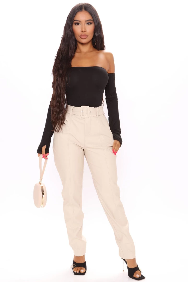 Fashion Nova High Expectations Bodysuit - Black 3 Fashion Nova High Expectations Bodysuit - Black