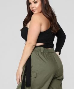 Fashion Nova Heart Holder One Shoulder Top - Black 16 Fashion Nova Heart Holder One Shoulder Top - Black