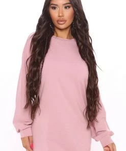 Fashion Nova Paparazzi Legging Set - Dusty Mauve SETS