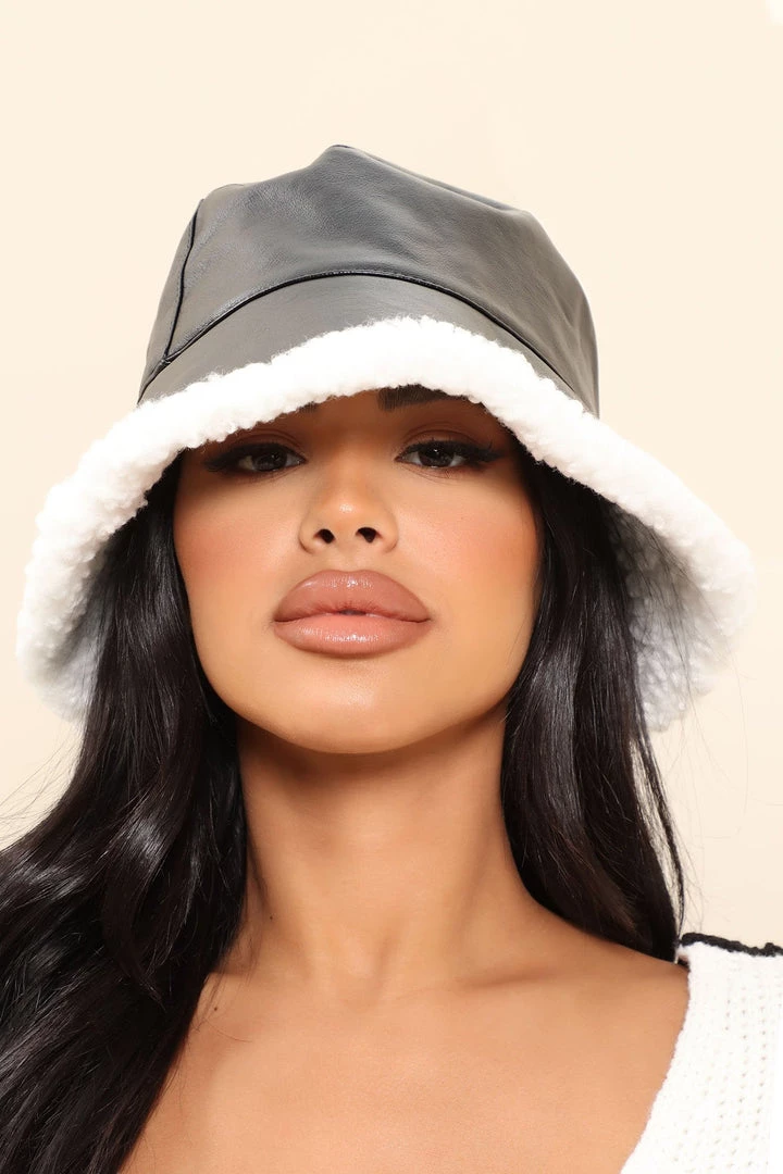 Fashion Nova New Today Got You Staring Bucket Hat - Black 1 Fashion Nova New Today Got You Staring Bucket Hat - Black