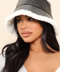 Fashion Nova New Today Got You Staring Bucket Hat - Black 7 Fashion Nova New Today Got You Staring Bucket Hat - Black