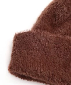 Fashion Nova Up The Game Beanie - Chocolate