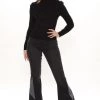 Fashion Nova Pretty Girl High Rise Flare Jeans - Black