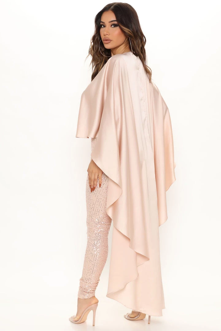 Fashion Nova Best Sellers Unforgettable Faces Jumpsuit - Rose Gold 3 Fashion Nova Best Sellers Unforgettable Faces Jumpsuit - Rose Gold