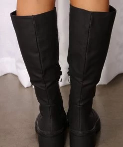 Fashion Nova In My Prime Knee High Boots - Black Best Sellers
