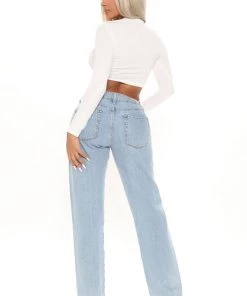 Fashion Nova Teddies & Babydolls Gabby Lace Up Crop Top - Off White 7 Fashion Nova Teddies & Babydolls Gabby Lace Up Crop Top - Off White