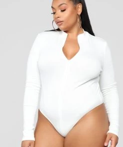 Mysite Grind Time Beyond Long Sleeve Bodysuit - White New Today