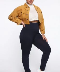 Fashion Nova Teddies & Babydolls Smooth Operator High Rise Legging - Indigo