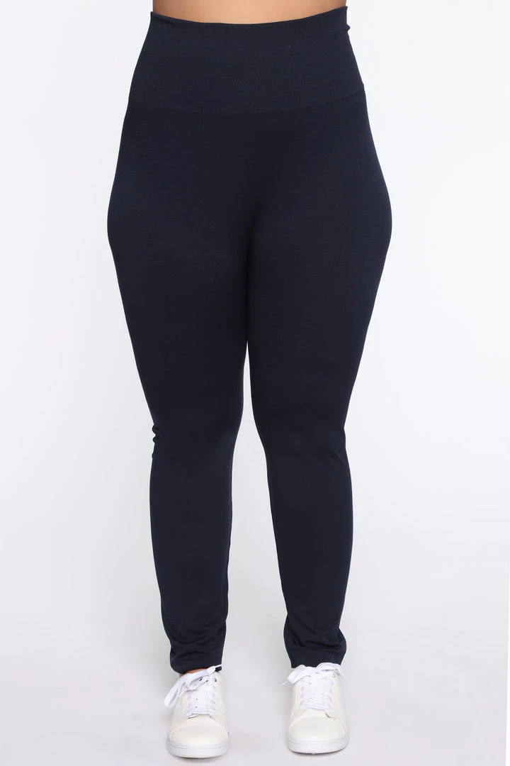 Fashion Nova Teddies & Babydolls Smooth Operator High Rise Legging - Indigo