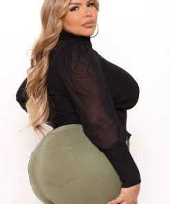 Fashion Nova Meet Me In Manhattan Sweater - Black Teddies & Babydolls