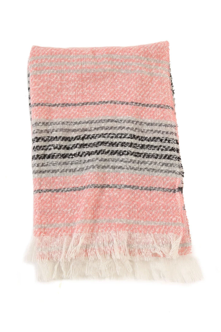 Fashion Nova Ready For It Stripe Scarf - Pink New Today 3 Fashion Nova Ready For It Stripe Scarf - Pink New Today