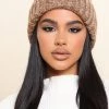 Fashion Nova Best Sellers Simply Cozy Beanie - Natural/Combo