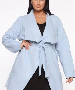 Fashion Nob Winter Blowout Manhattan Coat - Blue 23 Fashion Nob Winter Blowout Manhattan Coat - Blue