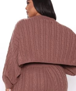 Fashion Nova Meet Me Half Way Sweater - Mocha 15 Fashion Nova Meet Me Half Way Sweater - Mocha