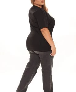 Fashion Nova Hennything Is Possible Gold Top - Black Teddies & Babydolls