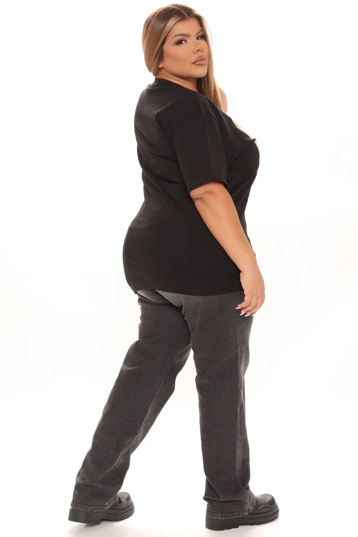 Fashion Nova Hennything Is Possible Gold Top - Black Teddies & Babydolls