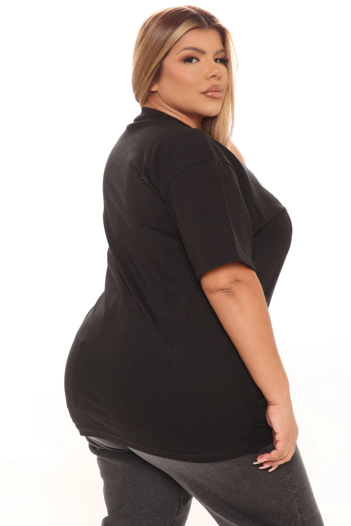 Fashion Nova Hennything Is Possible Gold Top - Black Teddies & Babydolls