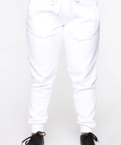 Fashion Nova Stole Your Boyfriend's Oversized Jogger - White