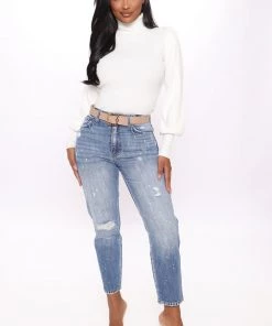 Fashion Nova Roll With You Turtleneck Top - White Teddies & Babydolls 4 Fashion Nova Roll With You Turtleneck Top - White Teddies & Babydolls