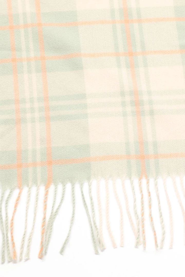 Fashion Nova See You Around Plaid Scarf - Sage 3 Fashion Nova See You Around Plaid Scarf - Sage