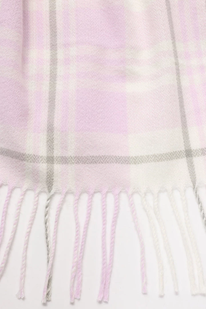 Fashion Nova See You Around Plaid Scarf - Lilac 2 Fashion Nova See You Around Plaid Scarf - Lilac