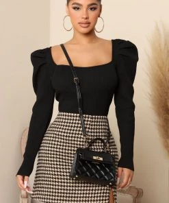 Fashion Nova Time For Brunch Mini Bag - Black