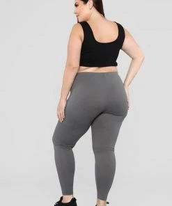 Fashion Nova My Number One Leggings - Grey Teddies & Babydolls