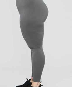 Fashion Nova My Number One Leggings - Grey Teddies & Babydolls